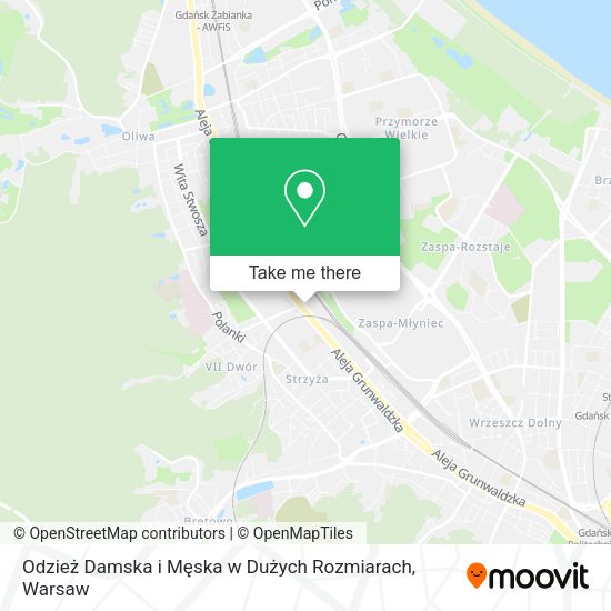 Odzież Damska i Męska w Dużych Rozmiarach map