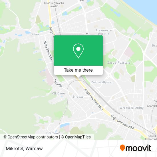 Mikrotel map