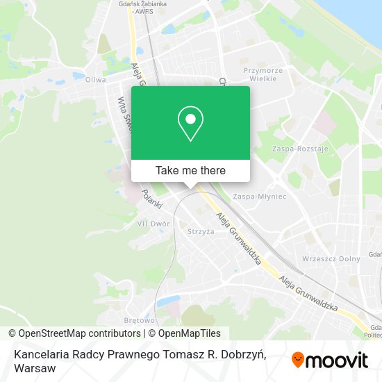 Kancelaria Radcy Prawnego Tomasz R. Dobrzyń map