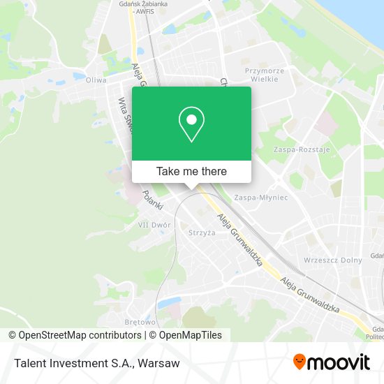 Talent Investment S.A. map