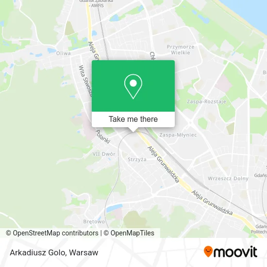 Arkadiusz Golo map