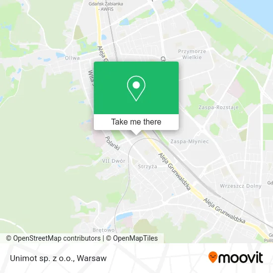 Unimot sp. z o.o. map