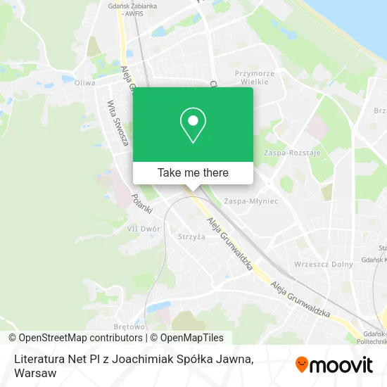 Карта Literatura Net Pl z Joachimiak Spółka Jawna
