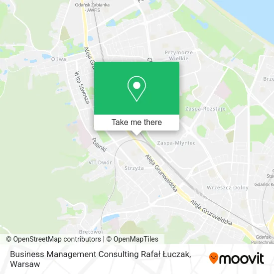 Business Management Consulting Rafał Łuczak map