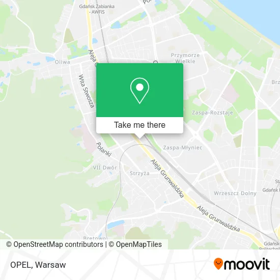 Карта OPEL