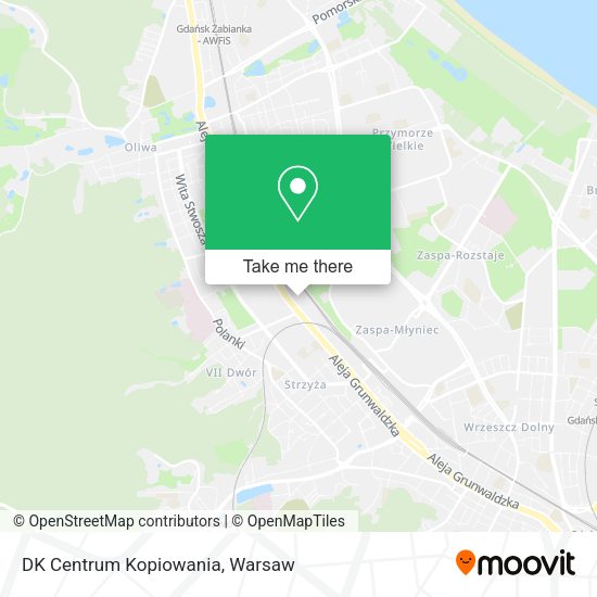 DK Centrum Kopiowania map