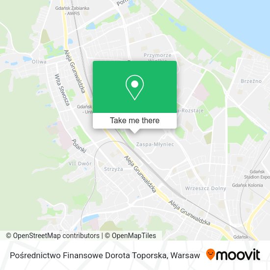 Карта Pośrednictwo Finansowe Dorota Toporska