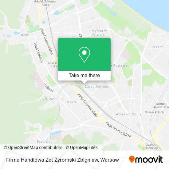 Карта Firma Handlowa Zet Żyromski Zbigniew