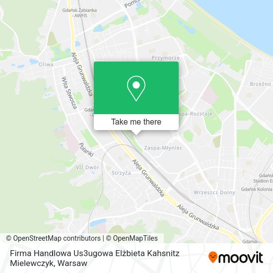 Firma Handlowa Us3ugowa Elżbieta Kahsnitz Mielewczyk map