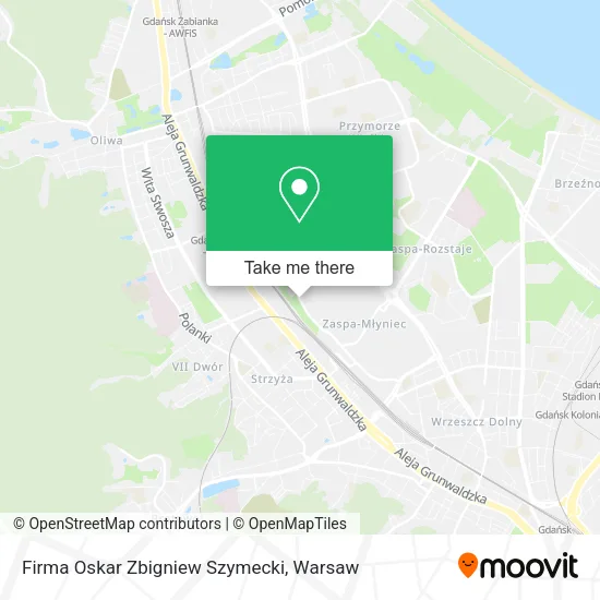 Firma Oskar Zbigniew Szymecki map