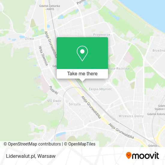 Карта Liderwalut.pl