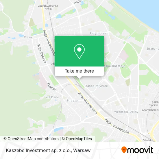 Kaszebe Investment sp. z o.o. map
