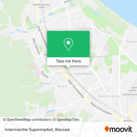 Intermarche Supermarket map