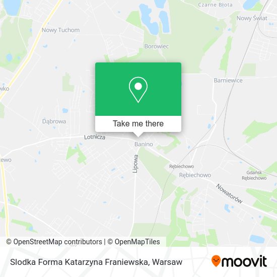 Slodka Forma Katarzyna Franiewska map