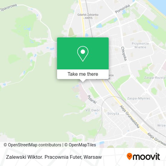 Zalewski Wiktor. Pracownia Futer map