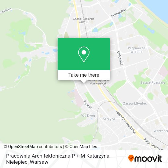 Pracownia Architektoniczna P + M Katarzyna Nielepiec map