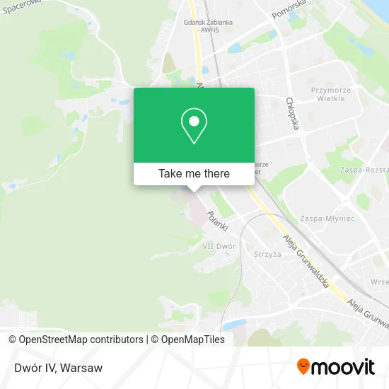 Dwór IV map