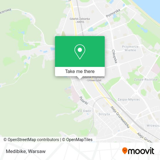 Medibike map