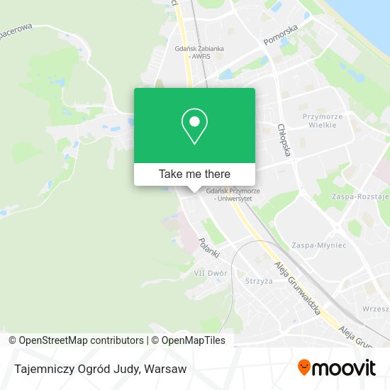 Tajemniczy Ogród Judy map