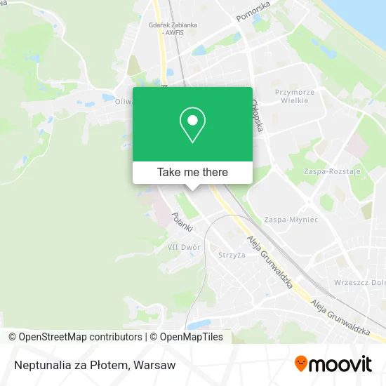Neptunalia za Płotem map