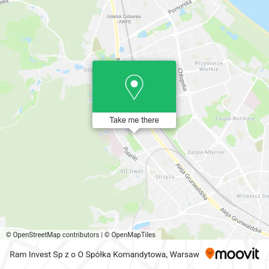 Ram Invest Sp z o O Spółka Komandytowa map
