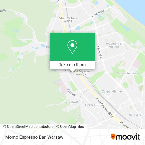 Momo Espresso Bar map