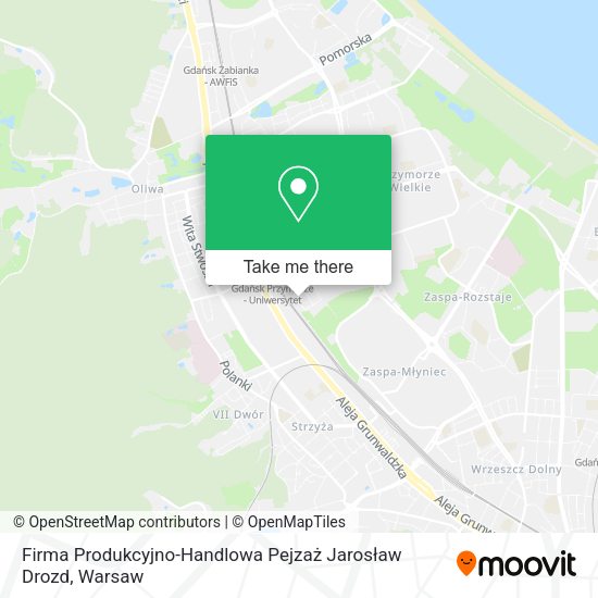 Firma Produkcyjno-Handlowa Pejzaż Jarosław Drozd map