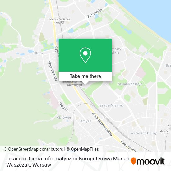 Likar s.c. Firma Informatyczno-Komputerowa Marian Waszczuk map