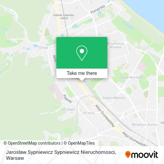 Jaroslaw Sypniewicz Sypniewicz Nieruchomosci map