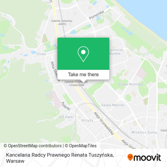 Kancelaria Radcy Prawnego Renata Tuszyńska map