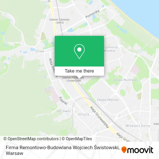 Firma Remontowo-Budowlana Wojciech Świstowski map