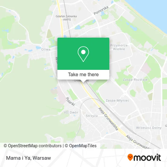 Карта Mama i Ya