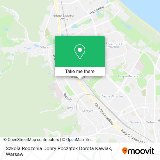 Szkoła Rodzenia Dobry Początek Dorota Kawiak map