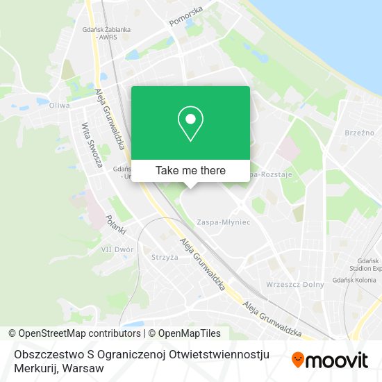 Obszczestwo S Ograniczenoj Otwietstwiennostju Merkurij map