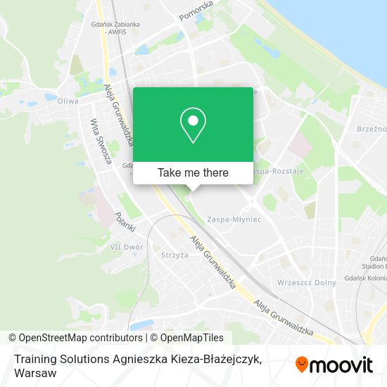 Training Solutions Agnieszka Kieza-Błażejczyk map