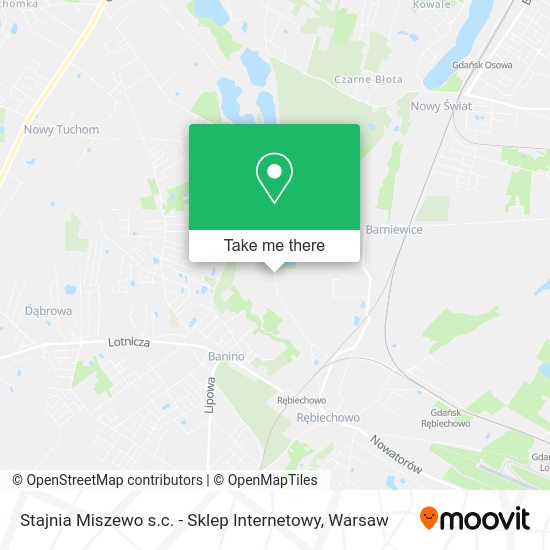 Stajnia Miszewo s.c. - Sklep Internetowy map