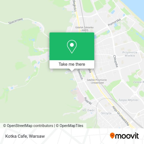 Kotka Cafe map