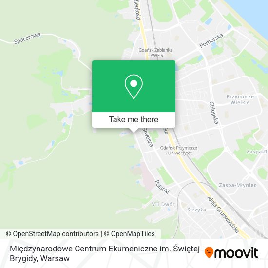 Międzynarodowe Centrum Ekumeniczne im. Świętej Brygidy map