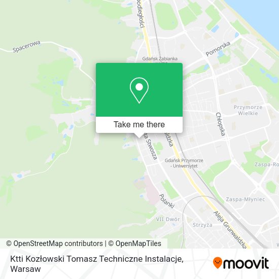 Ktti Kozłowski Tomasz Techniczne Instalacje map