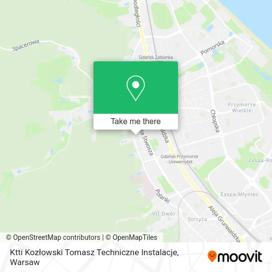 Ktti Kozłowski Tomasz Techniczne Instalacje map