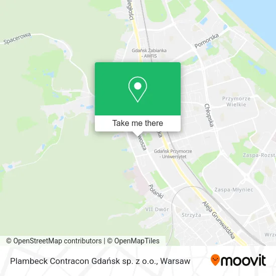 Карта Plambeck Contracon Gdańsk sp. z o.o.