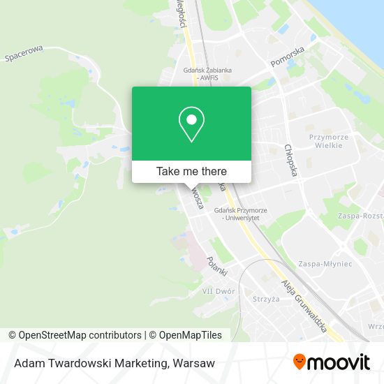 Adam Twardowski Marketing map