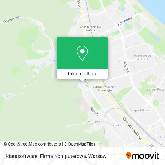 Карта Idatasoftware. Firma Komputerowa