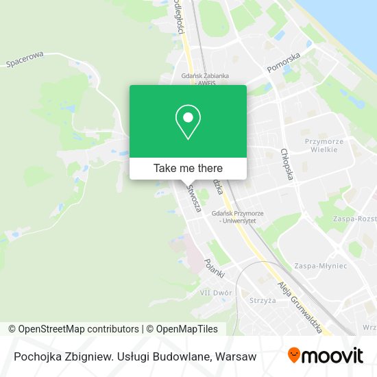 Pochojka Zbigniew. Usługi Budowlane map