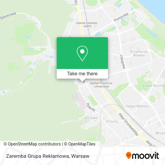 Zaremba Grupa Reklamowa map