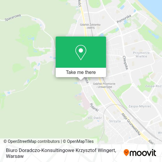 Biuro Doradczo-Konsultingowe Krzysztof Wingert map