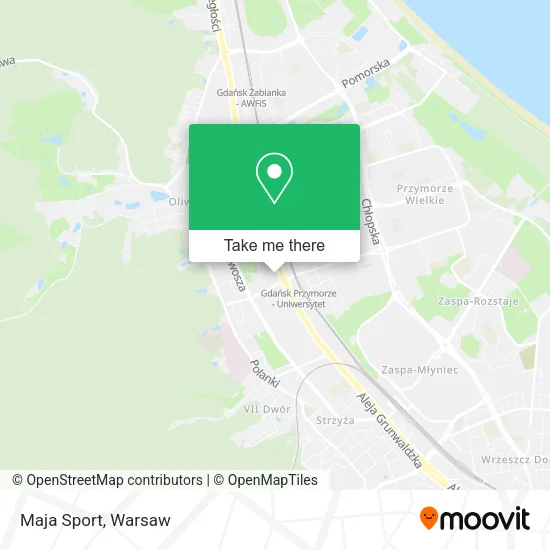 Карта Maja Sport