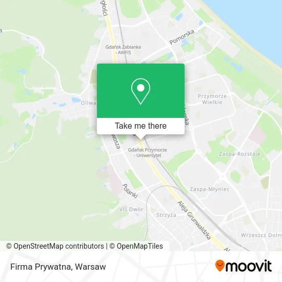 Карта Firma Prywatna