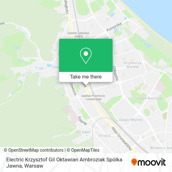 Electric Krzysztof Gil Oktawian Ambroziak Spólka Jawna map