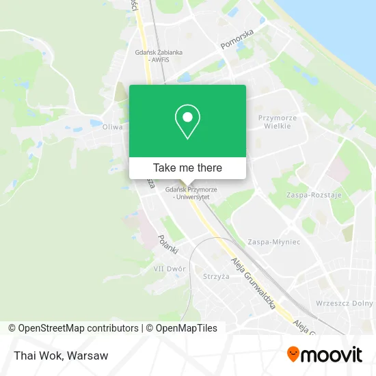 Thai Wok map